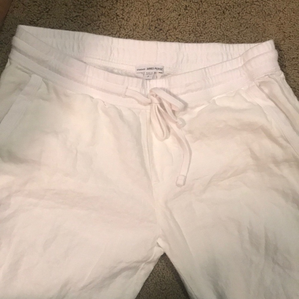 James Perse
Women's White Pants - Linen Chino